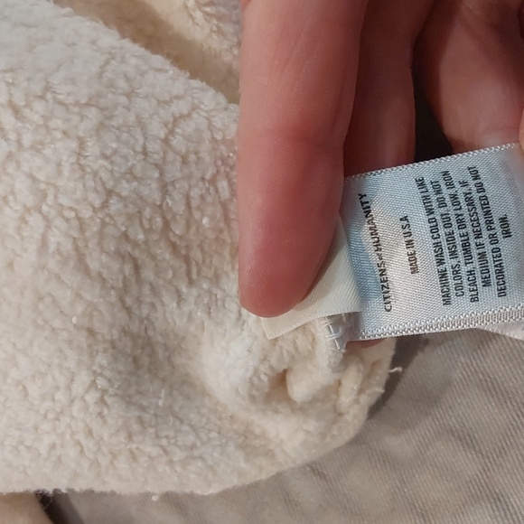 Citizens Of Humanity Cream V Neck Sweater Womens Size S - Picture 14 of 15